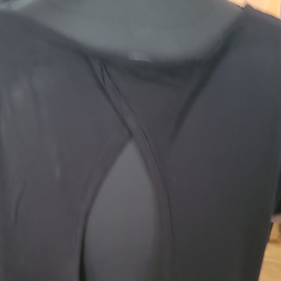 The Classic Black Tee with Silver Sequin Heart - Picture 8 of 9